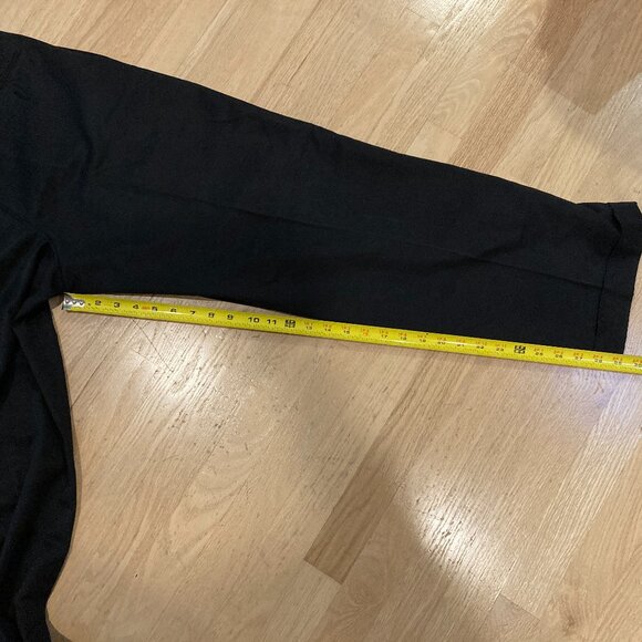 Dockers Men's Pants, Black, 100% Comfortrel Polyester, Pleated, Cuffed - Picture 12 of 12